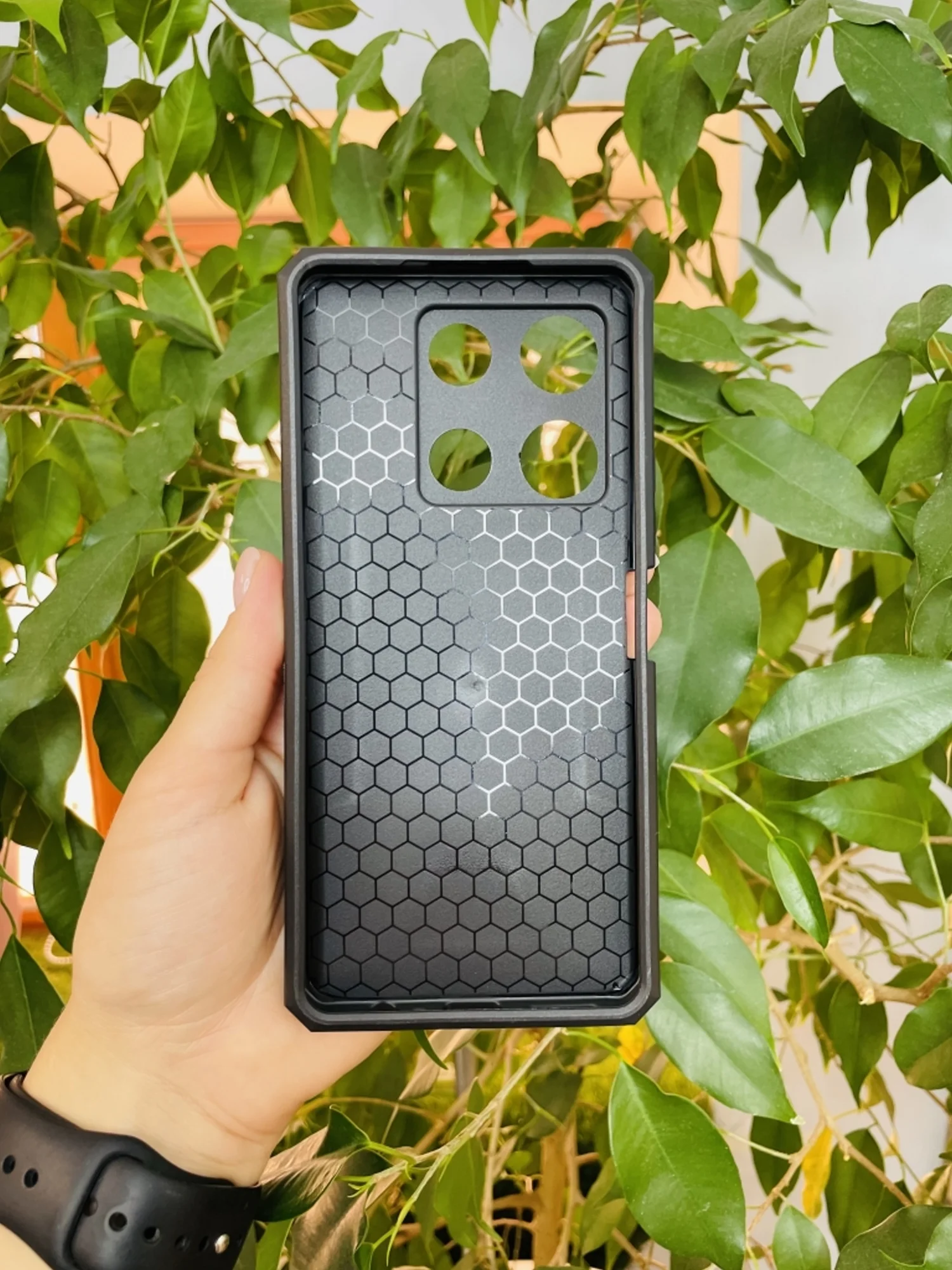 Черный чехол противоударный military для Infinix Note 30 Pro / Инфиникс Ноте 30 Про