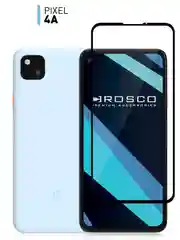 Стекло для Google Pixel 4A 5G/ 4G защитное ROSCO прозрачное с олеофобным покрытием, рамкой