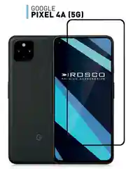 Прозрачный стекло для Google Pixel 4A 5G/ 4G защитное ROSCO прозрачное с олеофобным покрытием, рамкой
