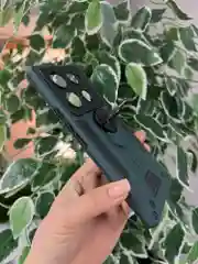 Тёмно-зелёный чехол противоударный military для Infinix Note 40 Pro 4G и Note 40 Pro Plus