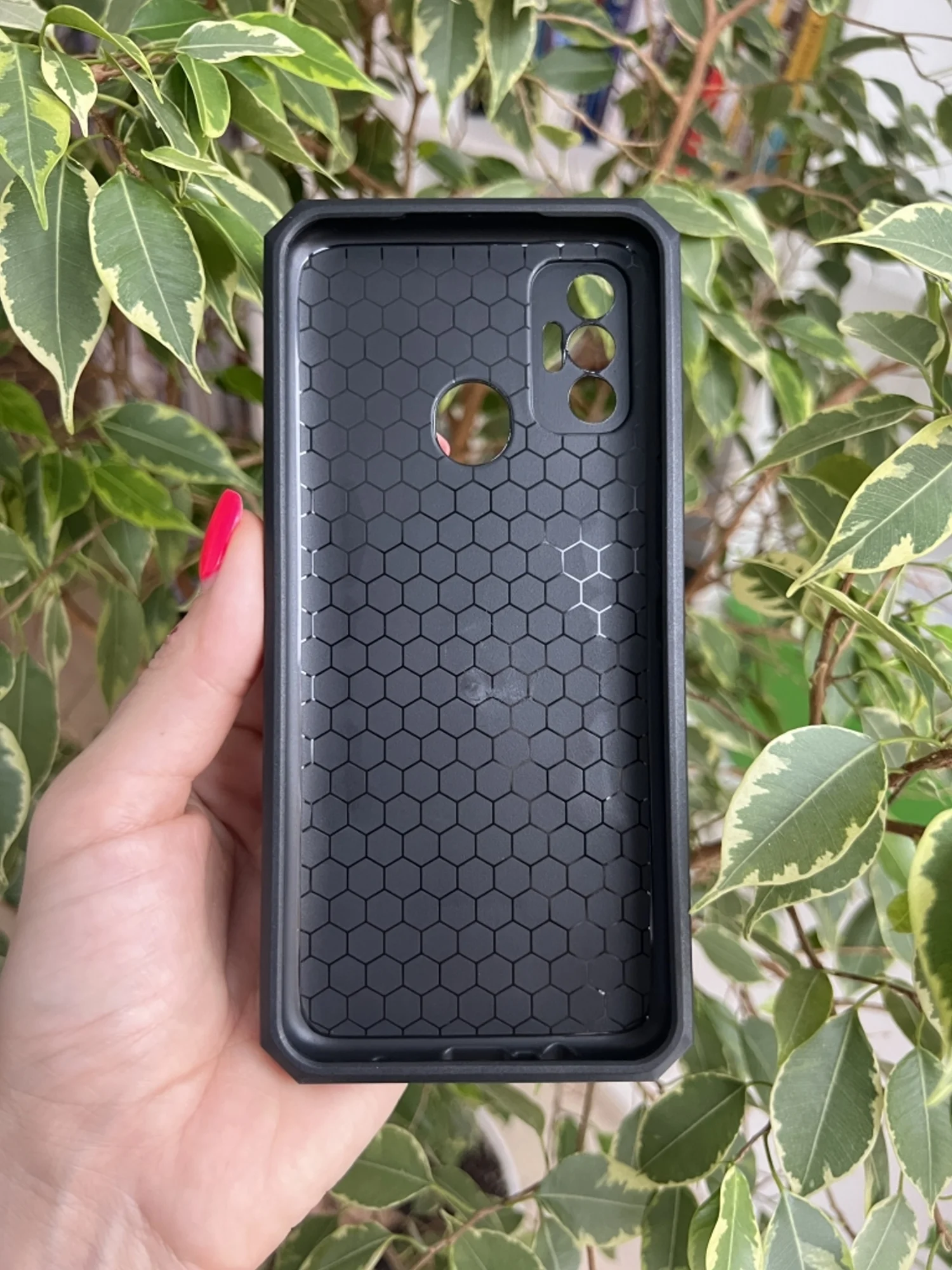 Красный чехол противоударный military для Tecno Spark 7 / Техно Спарк 7