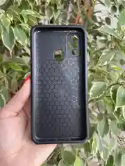 Темно-синий чехол противоударный military для Tecno Spark 7 / Техно Спарк 7