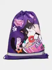 Мешок для обуви Brauberg Kids, сумка для сменки в школу, чехол с петлей