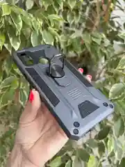 Серый чехол противоударный military для Tecno Spark 7 / Техно Спарк 7