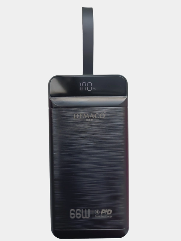 Портативная зарядная станция 80000mAh, 60000mAh, 30000mAh. power bank 66W быстрая зарядка