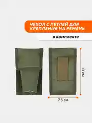Зеленый туристический набор складных столовых приборов походный из стали: вилка, ложка, нож