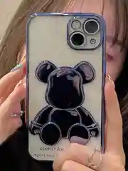 Синий меланж чехол для iPhone 11 / 12 / 13 / 14 Pro Max KAWS силиконовый прозрачный айфон про макс