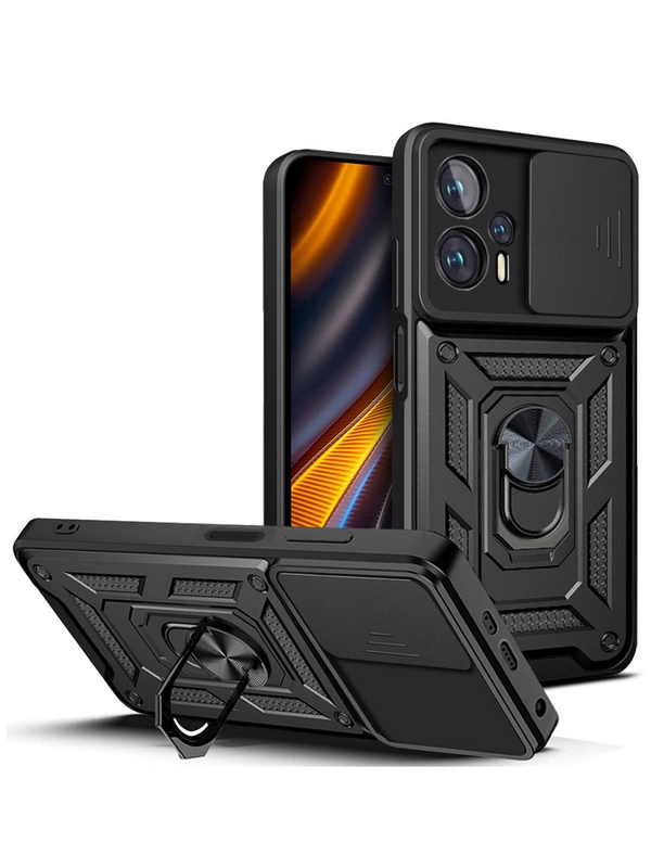 Чехол противоударный armors для Xiaomi Poco X4 GT / Поко Х4 ГТ с защитой камеры