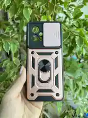 Розовый чехол противоударный armors для Xiaomi Poco X4 GT / Поко Х4 ГТ с защитой камеры