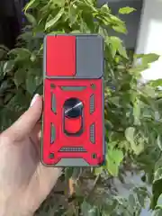 Красный чехол противоударный armors для Xiaomi Poco X4 GT / Поко Х4 ГТ с защитой камеры
