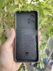 Черный чехол противоударный armors для Xiaomi Poco X4 GT / Поко Х4 ГТ с защитой камеры
