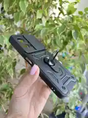 Черный чехол противоударный armors для Xiaomi Poco X4 GT / Поко Х4 ГТ с защитой камеры