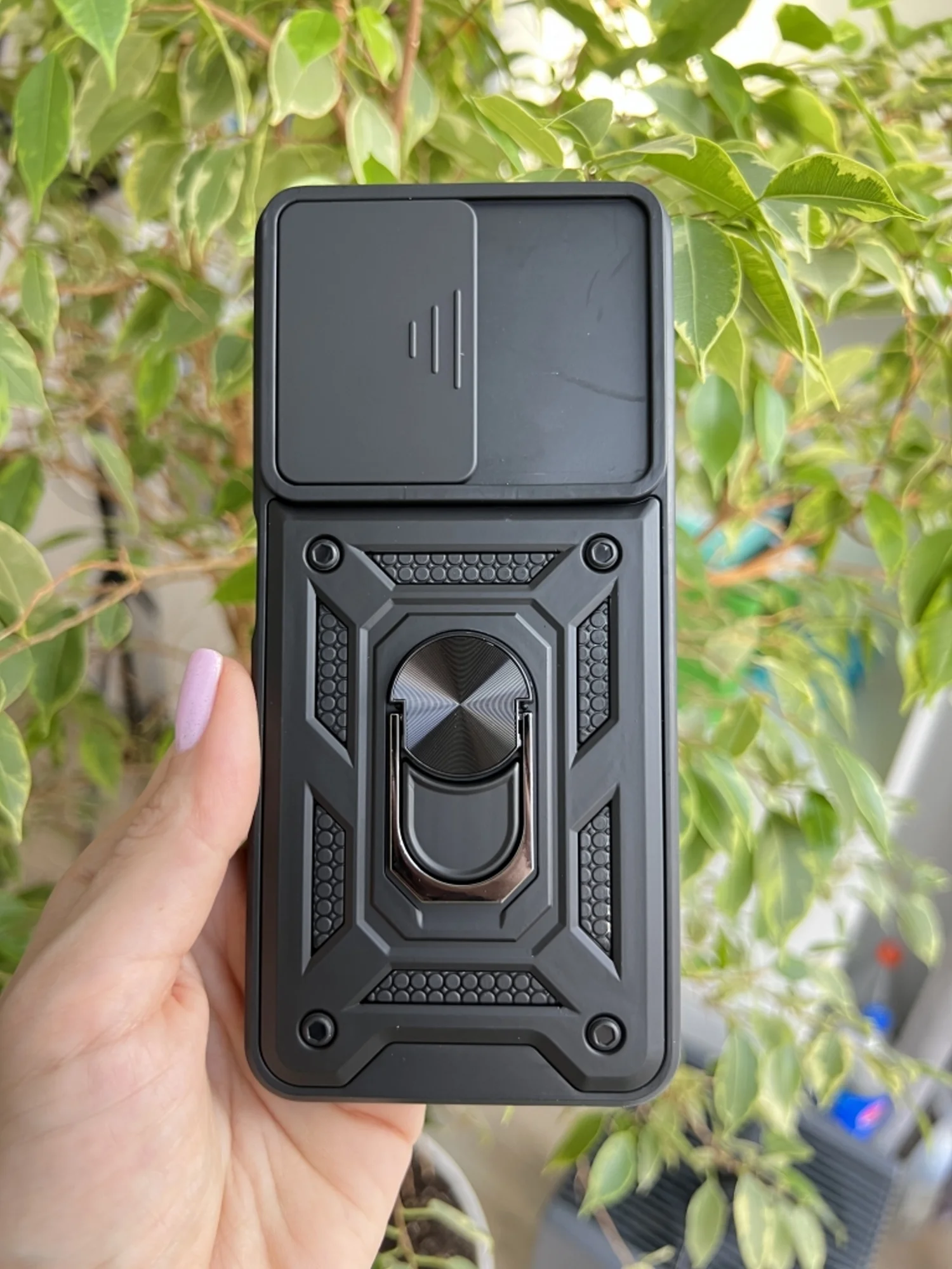 Черный чехол противоударный armors для Xiaomi Poco X4 GT / Поко Х4 ГТ с защитой камеры