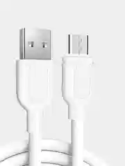 Белый кабель micro usb для зарядки и передачи данных, быстрая зарядка