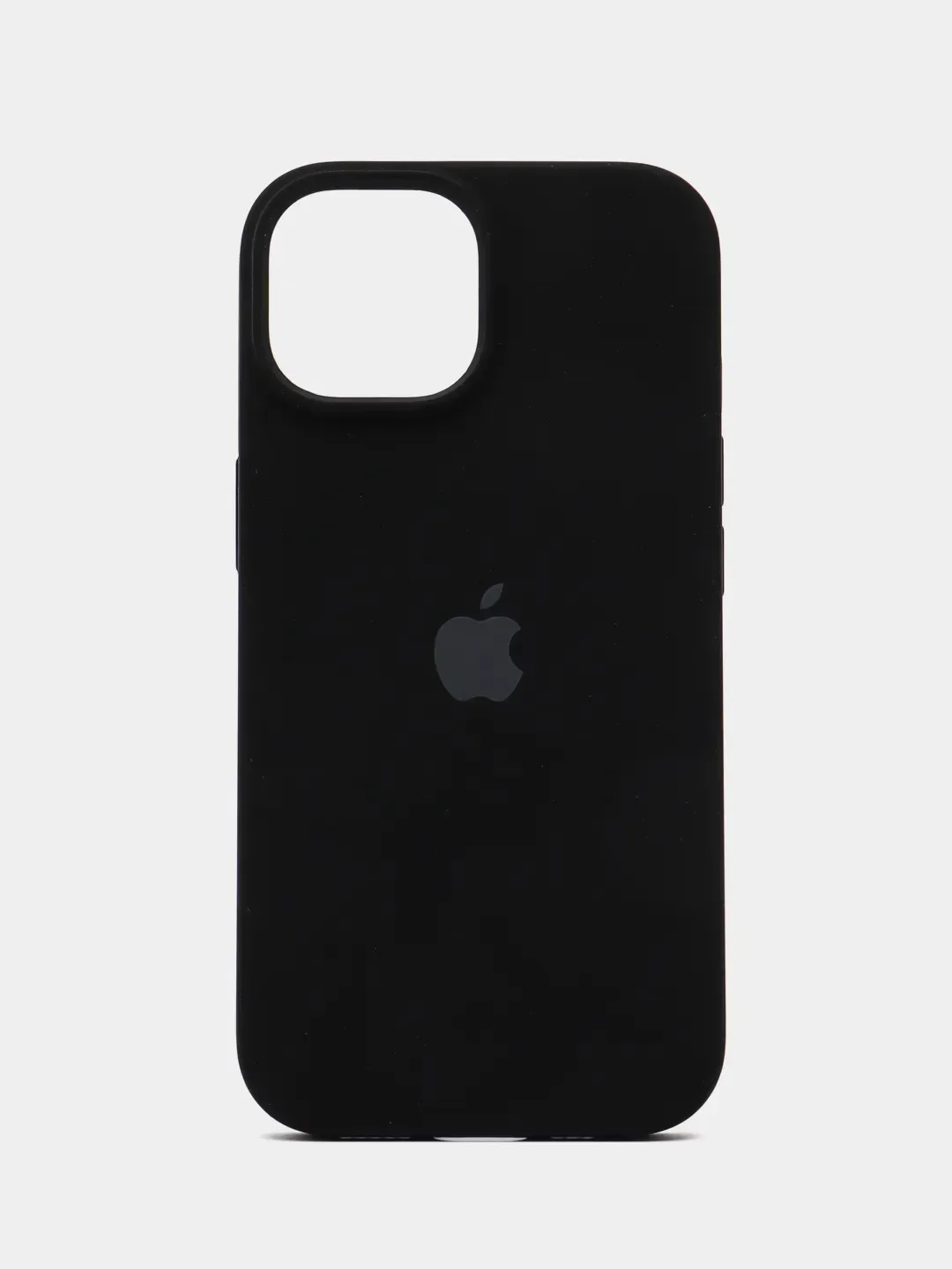 Черный apple iPhone 15 Pro Max, Айфон 15 чехол Silicone обьемный с принтом для iPhone 15 Pro max