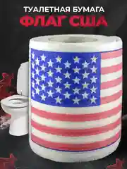 Туалетная бумага с анекдотами, подарочный сувенир, США