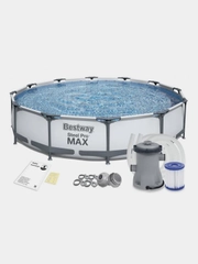Бассейн каркасный с фильтром-насосом Bestway 56416 BW 366x76 см