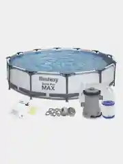 Бассейн каркасный с фильтром-насосом Bestway 56416 BW 366x76 см