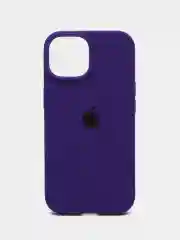 Лазурный apple iPhone 11, Айфон 11, чехол матовый Silicone case объемный с принтом для iPhone 11