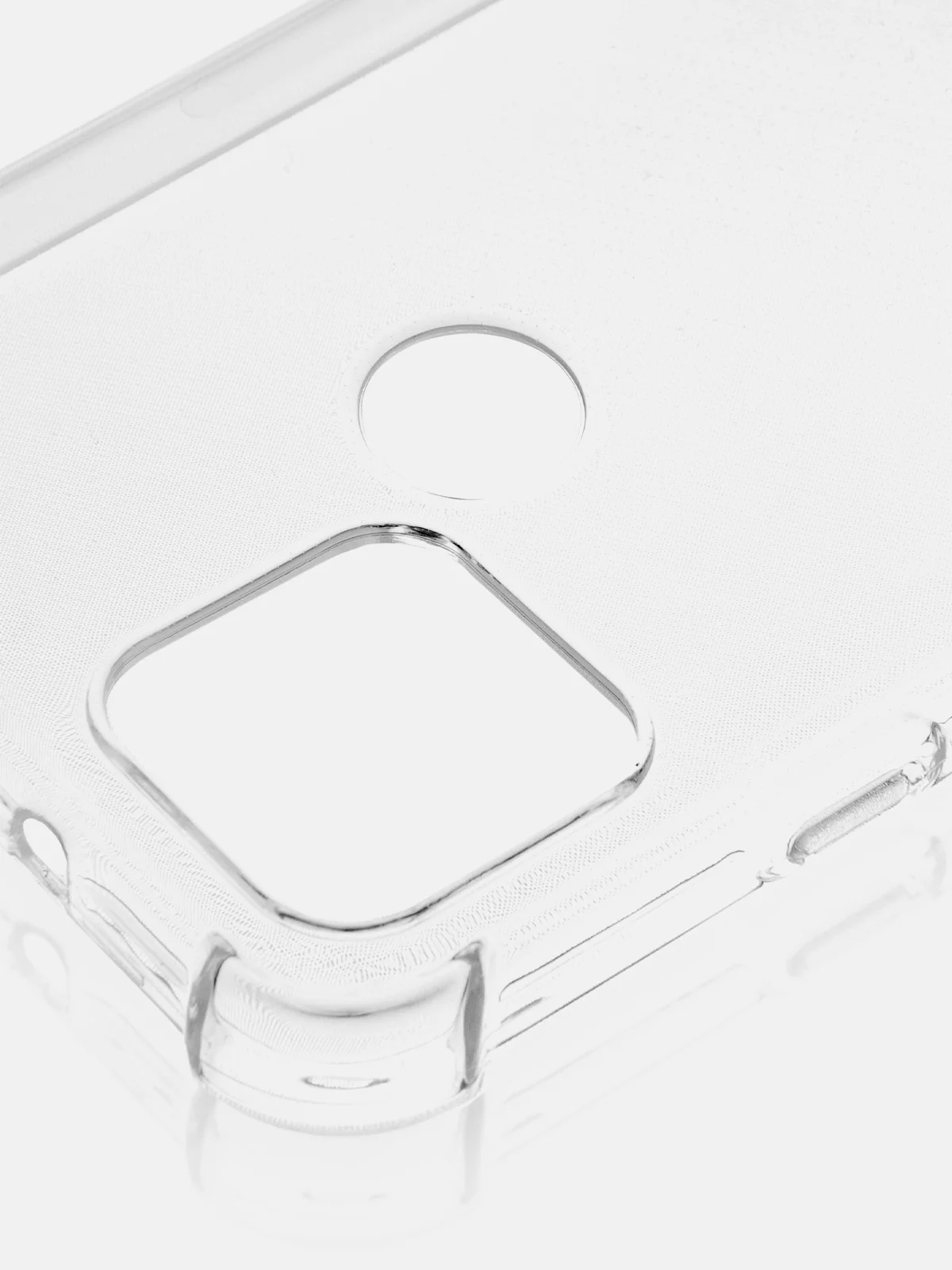 Прозрачный противоударный чехол для Google Pixel 5 силиконовый ROSCO прозрачный c усиленными углами