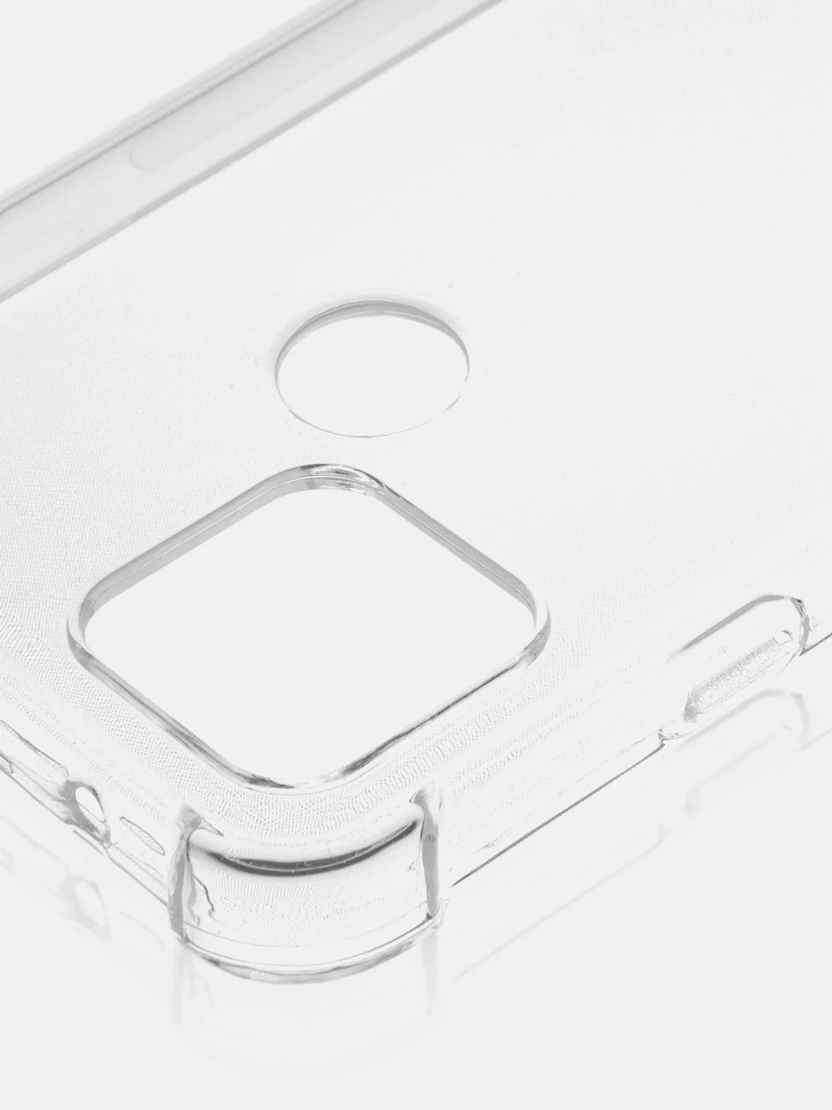 Прозрачный противоударный чехол для Google Pixel 4A 5G силиконовый ROSCO прозрачный, усиленныe углы