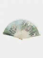 Песочный хаки веер с кольцом