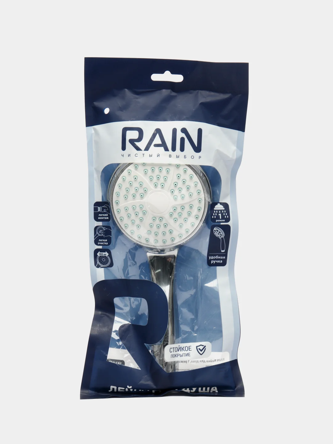 RAIN Лейка для душа, 1 режим, 102мм