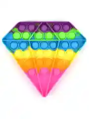 Pop it бриллиант, игрушка антистресс для детей вечная пупырка Поп Ит