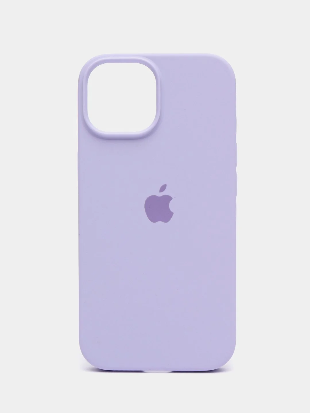Аметистовый чехол Silicone Case Premium для iPhone (Айфон) 11, 13, 14, 15, Pro, Max, с закрытым низом