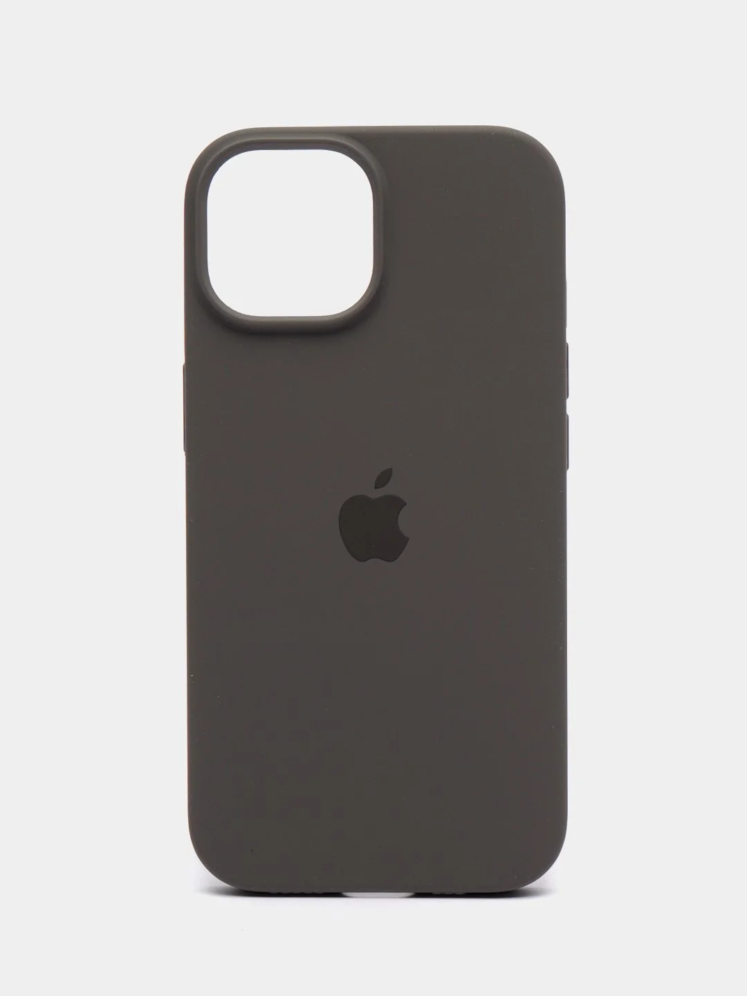 Бежевый чехол Silicone Case Premium для iPhone (Айфон) 11, 13, 14, 15, Pro, Max, с закрытым низом
