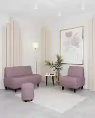 Сиреневый пуф MONOFIX, ЙОККИ велюр