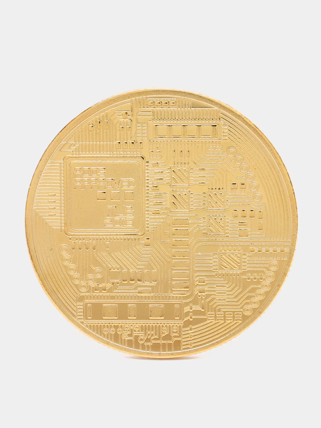 Монета Биткоин / Bitcoin / Сувенирная монета / Сувенир
