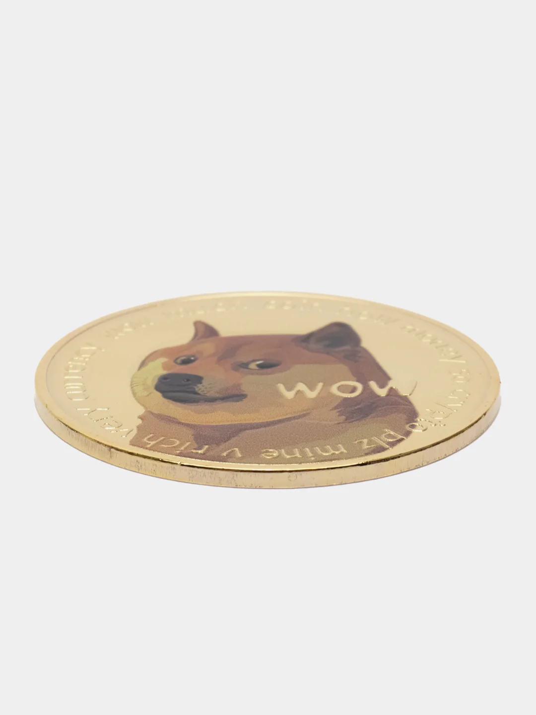 Монета Догикоин / Dogecoin / Сувенирная монета / Сувенир