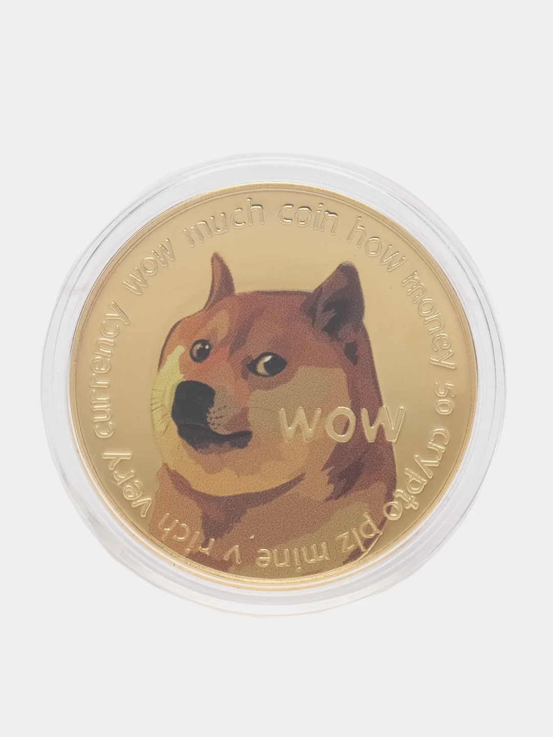 Монета Догикоин / Dogecoin / Сувенирная монета / Сувенир