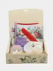 Желтый подарочный набор, подарок девочке, девушке, женщине. Present Box miniZi