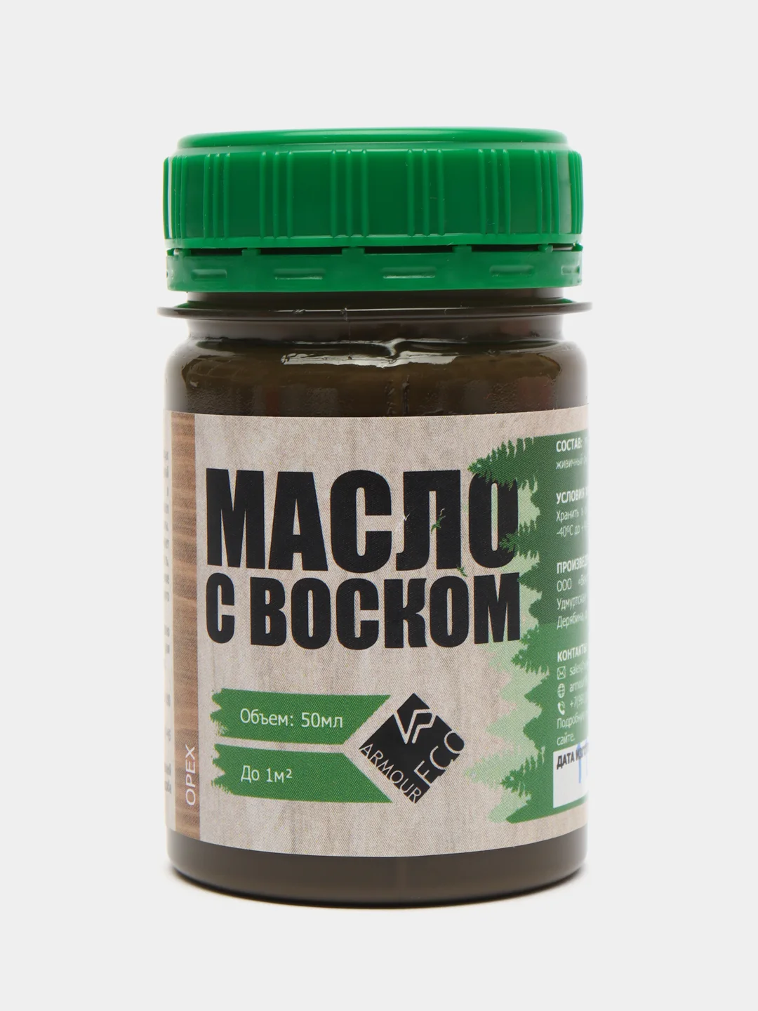 Масло с воском орех 50мл