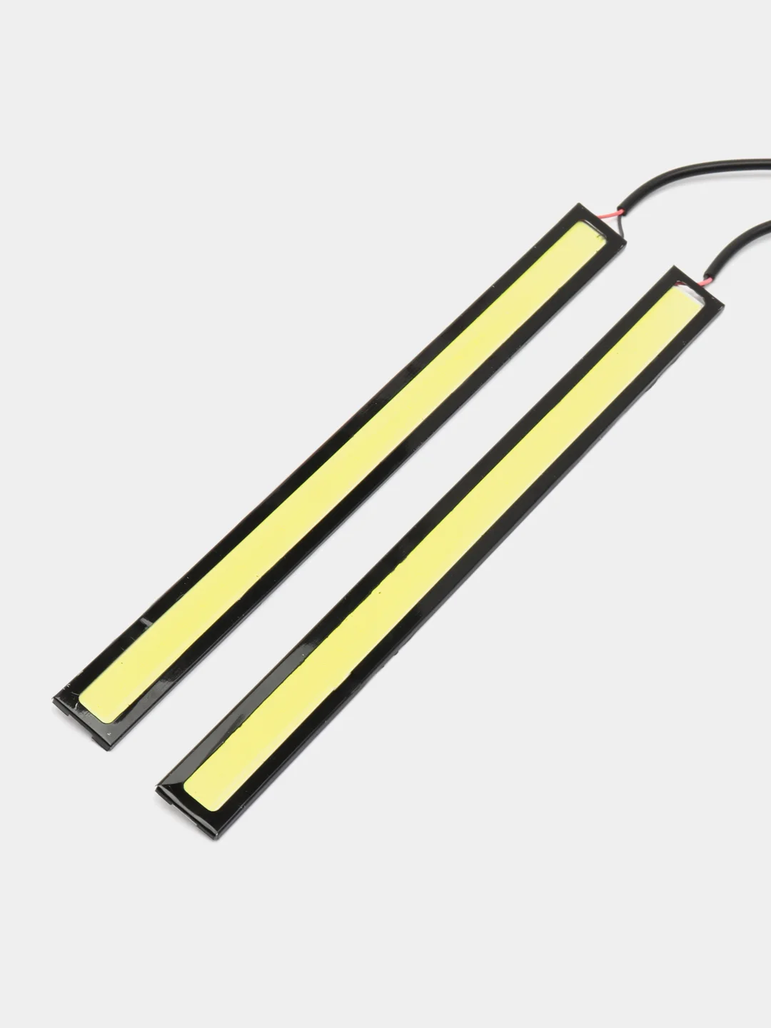 Черный new GALAXY Дневные ходовые огни, LED 28шт, метал. корп., 170мм, 12V, белый, 2шт.