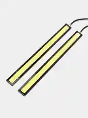 Черный new GALAXY Дневные ходовые огни, LED 28шт, метал. корп., 170мм, 12V, белый, 2шт.