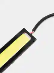 Черный new GALAXY Дневные ходовые огни, LED 28шт, метал. корп., 170мм, 12V, белый, 2шт.