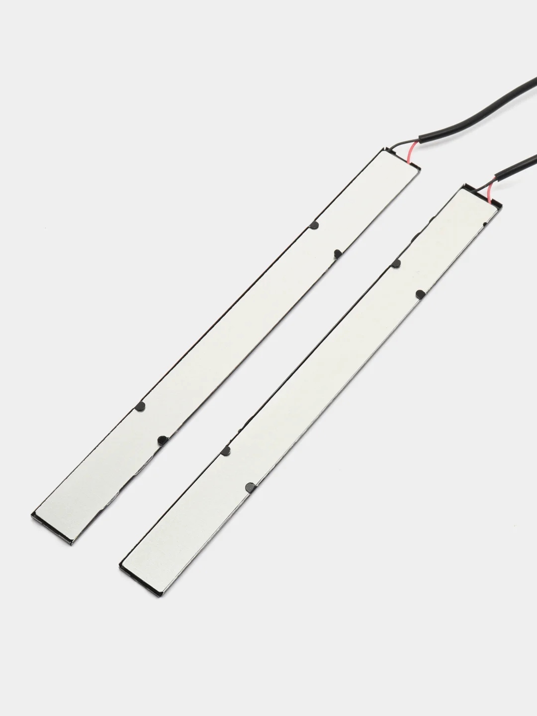Черный new GALAXY Дневные ходовые огни, LED 28шт, метал. корп., 170мм, 12V, белый, 2шт.