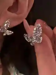 Серьги женские бабочки