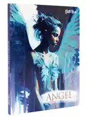 Синий блокнот скетчбук А4, 64 листа Gatto Rosso. Angel Sketchbook. Проф-Пресс
