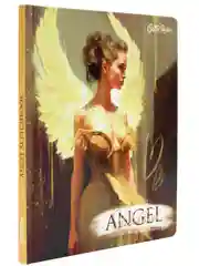 Золотой блокнот скетчбук А4, 64 листа Gatto Rosso. Angel Sketchbook. Проф-Пресс
