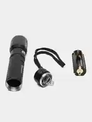 ЕРМАК Фонарь металлический XP-E LED, 3xAAA, алюминий, 15,5x3 см