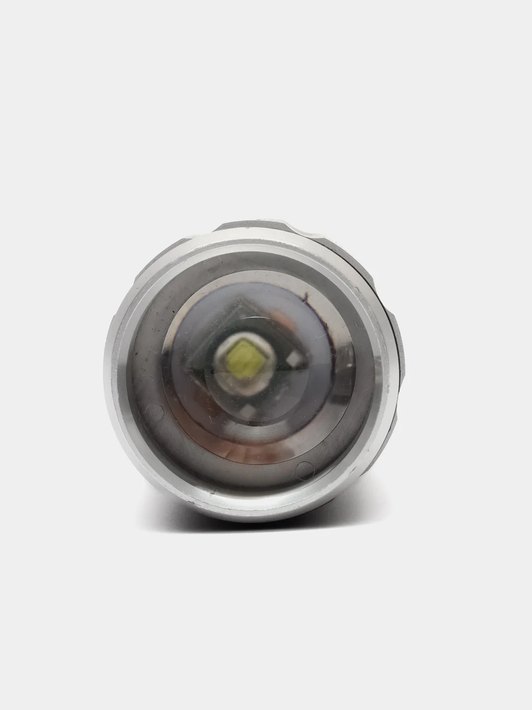 ЕРМАК Фонарь металлический XP-E LED, 3xAAA, алюминий, 15,5x3 см