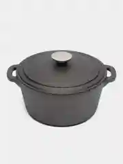VETTA Кастрюля чугун, 3,8л, d23х10см, чугун крышка, нерж ручка