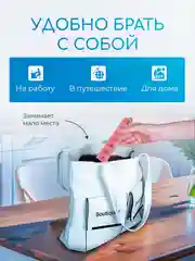 Розовый таблетница-органайзер на 7 дней