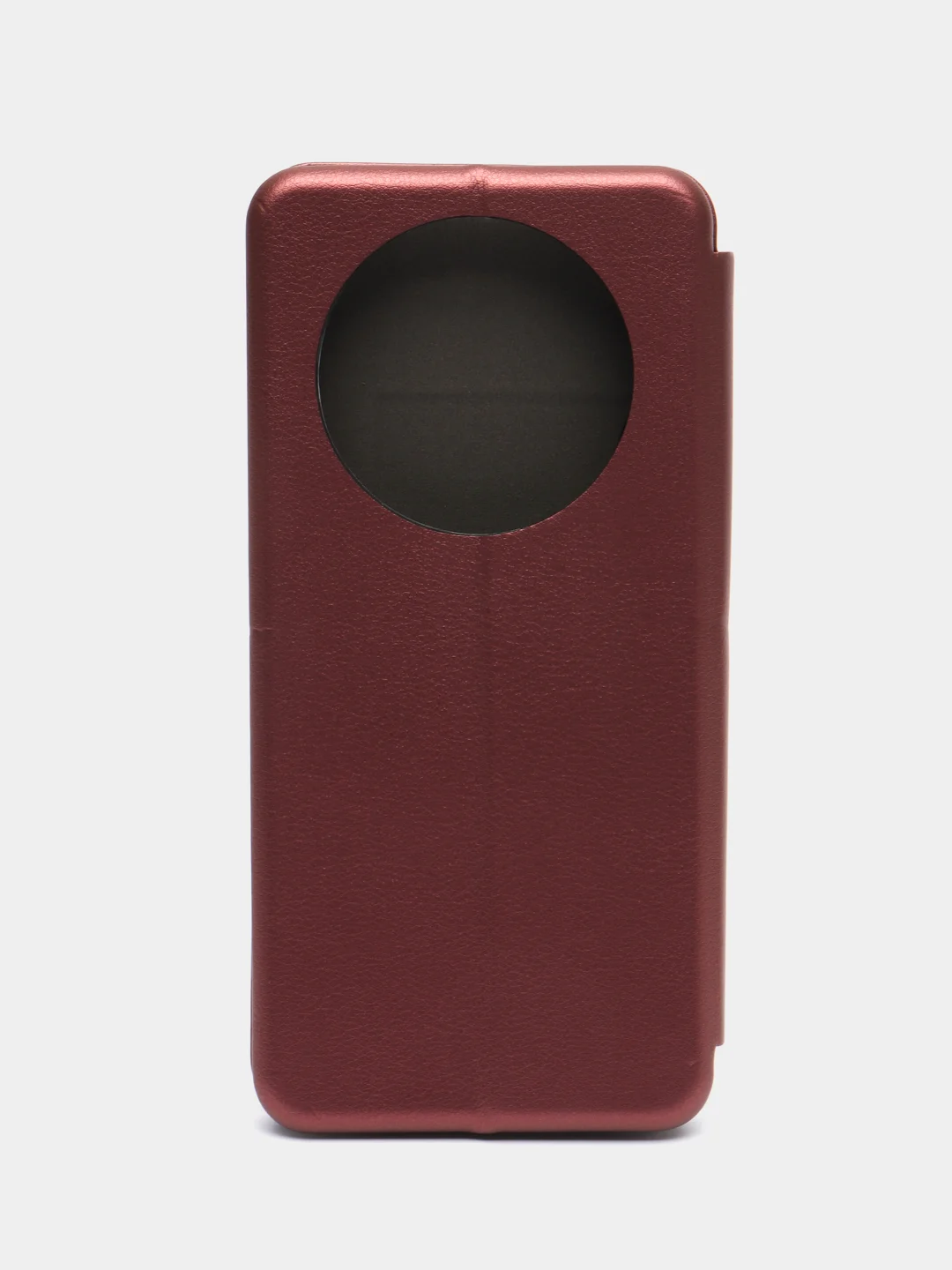 Бордовый чехол-книжка для Xiaomi Redmi A3/A3X/POCO C61