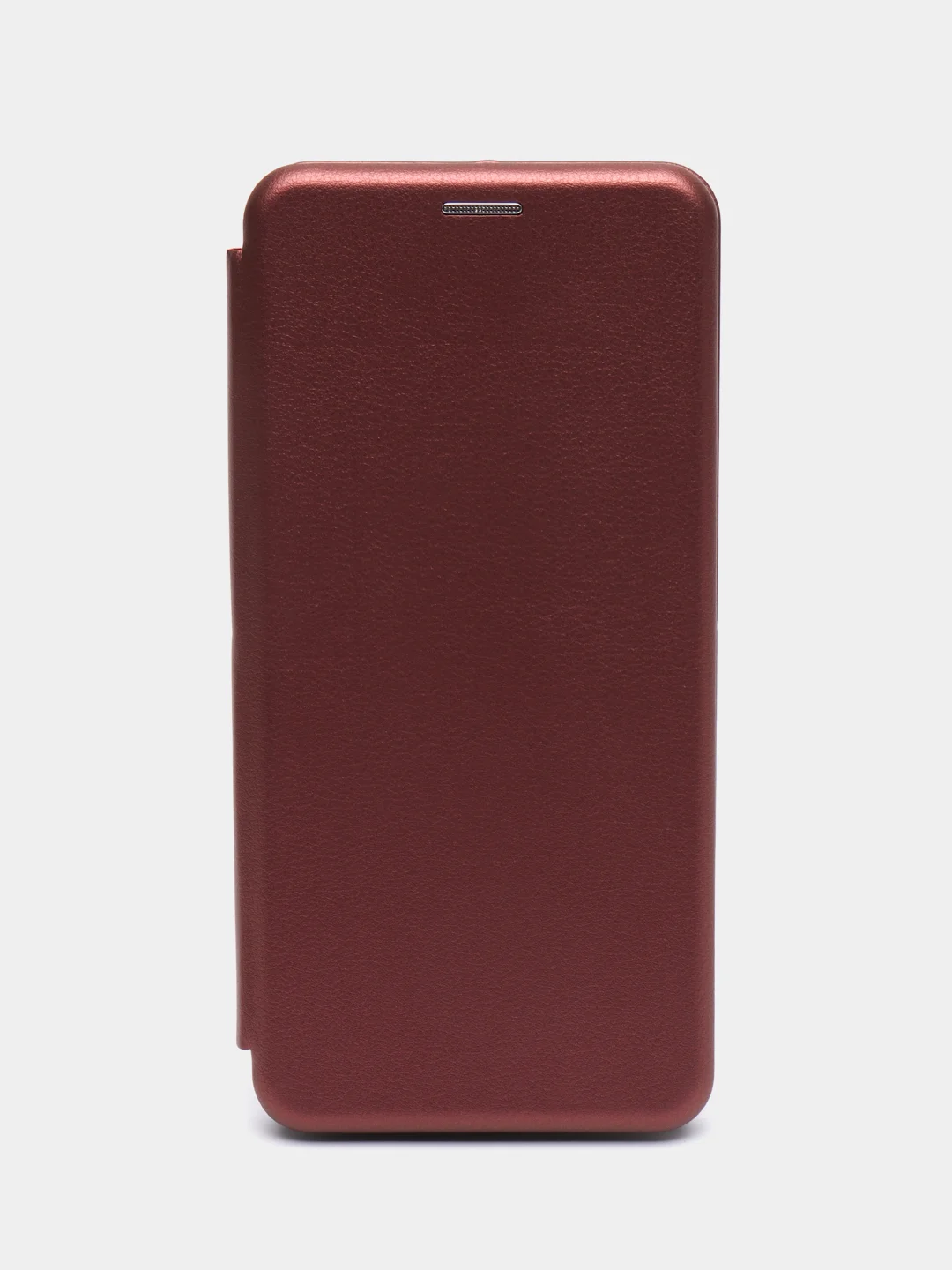 Бордовый чехол-книжка для Xiaomi Redmi A3/A3X/POCO C61