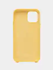 Желтый чехол для iPhone 12 / 12 Pro, 6.1", cиликоновый